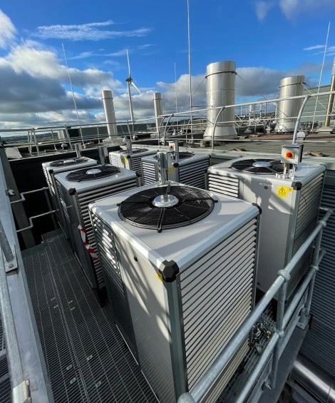 Nagy teljesítményű fűtési körök összetett rendszerekhez