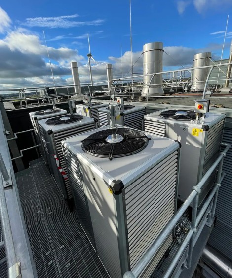 High-performance heating circuits for complex setups