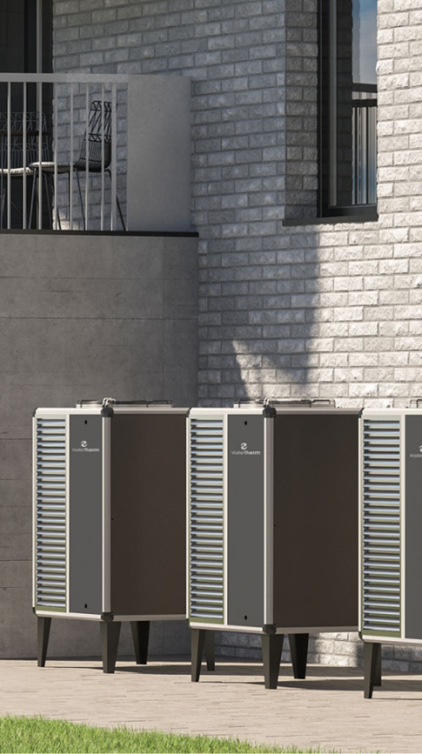 Flexibele systemen voor grootschalige verwarming en koeling