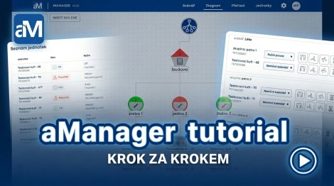 Podpůrný nástroj pro správu zařízení – aManager