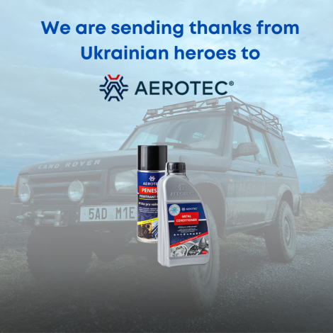 Vi leverer redningskøretøjer til ukrainske forsvarere