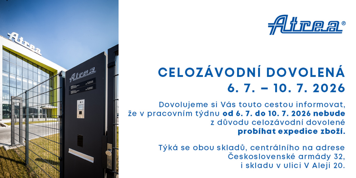 Celozávodní dovolená 2026